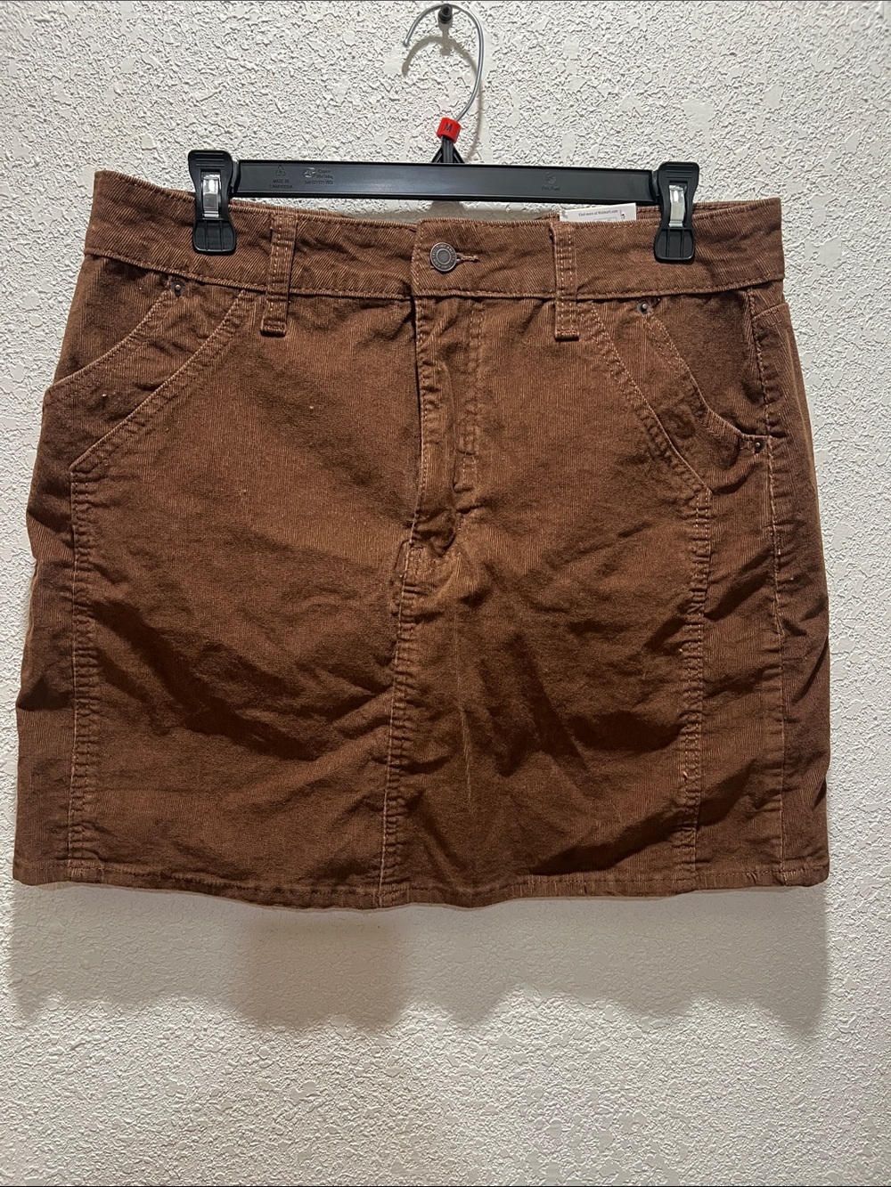 Brown Women's Casual Mini Skirt